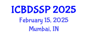 International Conference on Biomedical Devices, Sensors and Signal Processing (ICBDSSP) February 15, 2025 - Mumbai, India