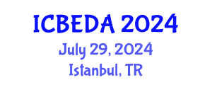 International Conference on Biomedical Electronics, Devices and Applications (ICBEDA) July 29, 2024 - Istanbul, Turkey