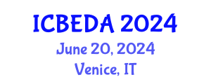 International Conference on Biomedical Electronics, Devices and Applications (ICBEDA) June 20, 2024 - Venice, Italy