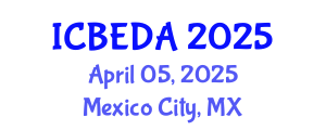 International Conference on Biomedical Electronics, Devices and Applications (ICBEDA) April 05, 2025 - Mexico City, Mexico