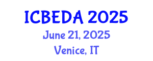 International Conference on Biomedical Electronics, Devices and Applications (ICBEDA) June 21, 2025 - Venice, Italy