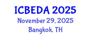 International Conference on Biomedical Electronics, Devices and Applications (ICBEDA) November 29, 2025 - Bangkok, Thailand
