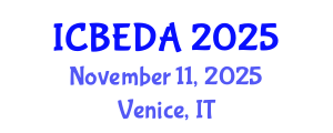 International Conference on Biomedical Electronics, Devices and Applications (ICBEDA) November 11, 2025 - Venice, Italy