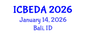 International Conference on Biomedical Electronics, Devices and Applications (ICBEDA) January 14, 2026 - Bali, Indonesia