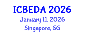 International Conference on Biomedical Electronics, Devices and Applications (ICBEDA) January 11, 2026 - Singapore, Singapore