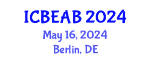 International Conference on Biomedical Engineering and Applied Biophysics (ICBEAB) May 16, 2024 - Berlin, Germany