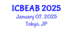 International Conference on Biomedical Engineering and Applied Biophysics (ICBEAB) January 07, 2025 - Tokyo, Japan