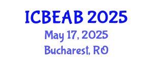 International Conference on Biomedical Engineering and Applied Biophysics (ICBEAB) May 17, 2025 - Bucharest, Romania