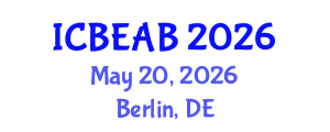 International Conference on Biomedical Engineering and Applied Biophysics (ICBEAB) May 20, 2026 - Berlin, Germany