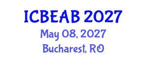 International Conference on Biomedical Engineering and Applied Biophysics (ICBEAB) May 08, 2027 - Bucharest, Romania International Conference on Biomedical Engineering and Applied Biophysics (ICBEAB) May 08, 2027 - Bucharest, Romania