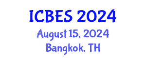 International Conference on Biomedical Engineering and Systems (ICBES) August 15, 2024 - Bangkok, Thailand