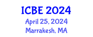 International Conference on Biomedical Engineering (ICBE) April 25, 2024 - Marrakesh, Morocco