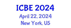 International Conference on Biomedical Engineering (ICBE) April 22, 2024 - New York, United States