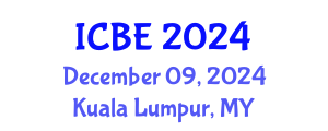 International Conference on Biomedical Engineering (ICBE) December 09, 2024 - Kuala Lumpur, Malaysia