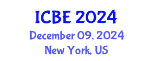 International Conference on Biomedical Engineering (ICBE) December 09, 2024 - New York, United States
