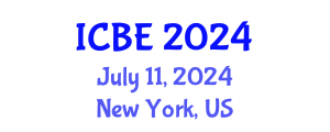 International Conference on Biomedical Engineering (ICBE) July 11, 2024 - New York, United States