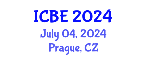 International Conference on Biomedical Engineering (ICBE) July 04, 2024 - Prague, Czechia