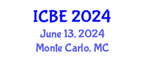 International Conference on Biomedical Engineering (ICBE) June 13, 2024 - Monte Carlo, Monaco