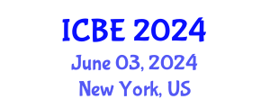 International Conference on Biomedical Engineering (ICBE) June 03, 2024 - New York, United States