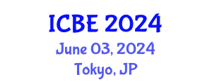 International Conference on Biomedical Engineering (ICBE) June 03, 2024 - Tokyo, Japan