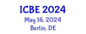 International Conference on Biomedical Engineering (ICBE) May 16, 2024 - Berlin, Germany