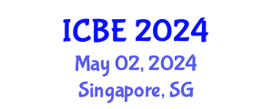 International Conference on Biomedical Engineering (ICBE) May 02, 2024 - Singapore, Singapore