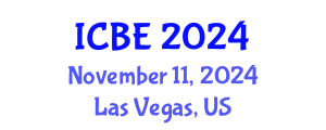 International Conference on Biomedical Engineering (ICBE) November 11, 2024 - Las Vegas, United States