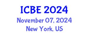 International Conference on Biomedical Engineering (ICBE) November 07, 2024 - New York, United States