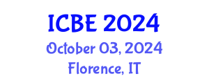 International Conference on Biomedical Engineering (ICBE) October 03, 2024 - Florence, Italy