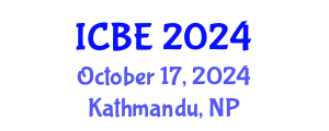International Conference on Biomedical Engineering (ICBE) October 17, 2024 - Kathmandu, Nepal