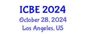 International Conference on Biomedical Engineering (ICBE) October 28, 2024 - Los Angeles, United States