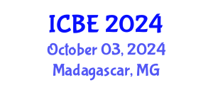 International Conference on Biomedical Engineering (ICBE) October 03, 2024 - Madagascar, Madagascar