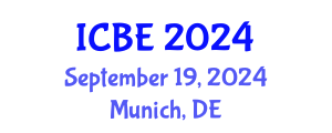 International Conference on Biomedical Engineering (ICBE) September 19, 2024 - Munich, Germany