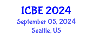 International Conference on Biomedical Engineering (ICBE) September 05, 2024 - Seattle, United States