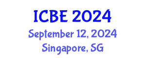 International Conference on Biomedical Engineering (ICBE) September 12, 2024 - Singapore, Singapore