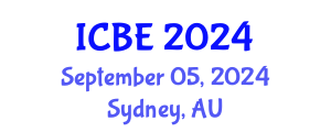 International Conference on Biomedical Engineering (ICBE) September 05, 2024 - Sydney, Australia