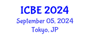 International Conference on Biomedical Engineering (ICBE) September 05, 2024 - Tokyo, Japan