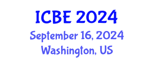 International Conference on Biomedical Engineering (ICBE) September 16, 2024 - Washington, United States