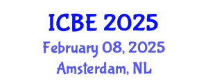 International Conference on Biomedical Engineering (ICBE) February 08, 2025 - Amsterdam, Netherlands