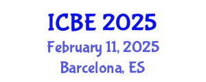International Conference on Biomedical Engineering (ICBE) February 11, 2025 - Barcelona, Spain