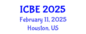 International Conference on Biomedical Engineering (ICBE) February 11, 2025 - Houston, United States