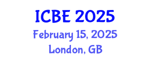 International Conference on Biomedical Engineering (ICBE) February 15, 2025 - London, United Kingdom