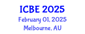 International Conference on Biomedical Engineering (ICBE) February 01, 2025 - Melbourne, Australia
