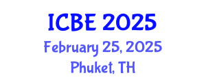 International Conference on Biomedical Engineering (ICBE) February 25, 2025 - Phuket, Thailand