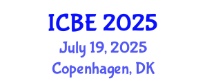 International Conference on Biomedical Engineering (ICBE) July 19, 2025 - Copenhagen, Denmark