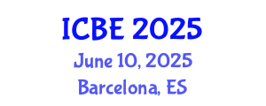 International Conference on Biomedical Engineering (ICBE) June 10, 2025 - Barcelona, Spain