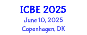 International Conference on Biomedical Engineering (ICBE) June 10, 2025 - Copenhagen, Denmark