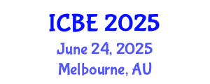 International Conference on Biomedical Engineering (ICBE) June 24, 2025 - Melbourne, Australia