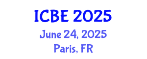 International Conference on Biomedical Engineering (ICBE) June 24, 2025 - Paris, France