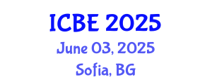 International Conference on Biomedical Engineering (ICBE) June 03, 2025 - Sofia, Bulgaria